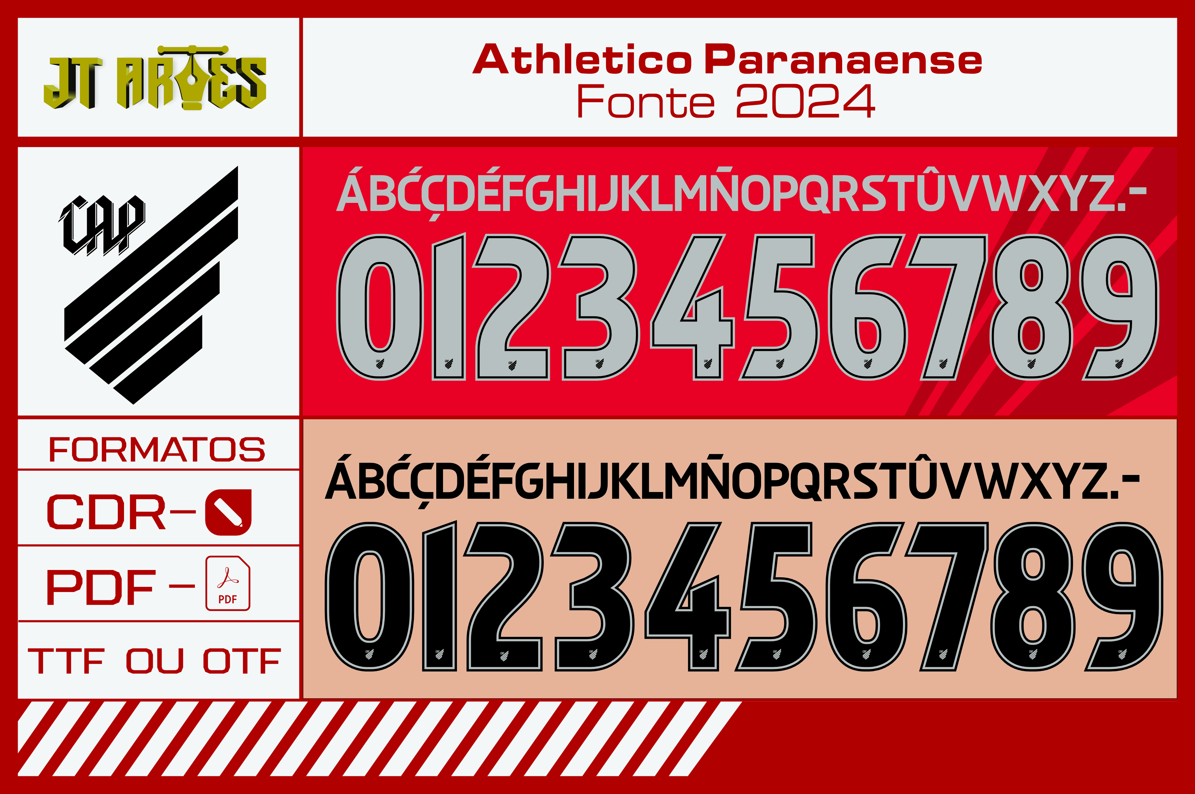 Fonte Athletico Paranaense 2024
